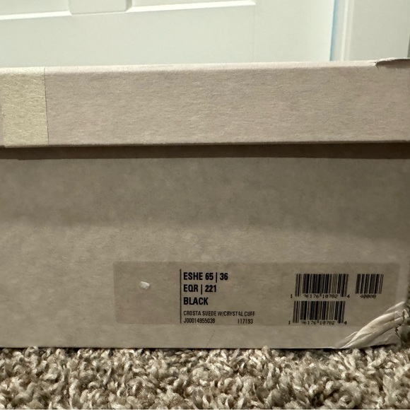 Jimmy Choo Crosta Suede with Crystal Puff - Picture 7 of 8